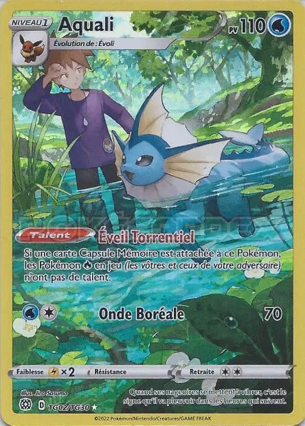 Aquali TG02/TG30 - visuel Pokécardex de référence
