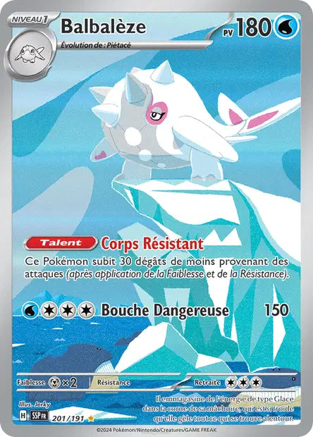 Balbalèze 201/191 - visuel Pokécardex de référence