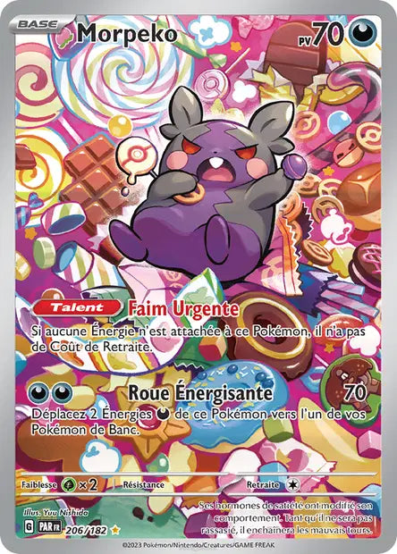 Morpeko 206/182 - visuel Pokécardex de référence