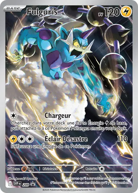Fulguris 209 - visuel Pokécardex de référence