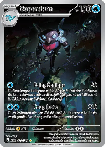 Superdofin 225/091 - visuel Pokécardex de référence