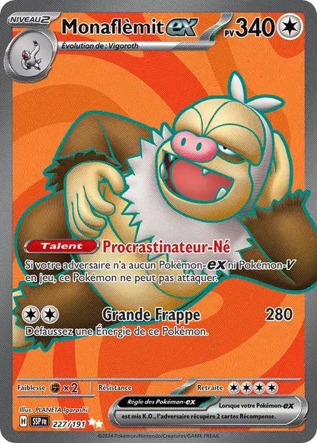 Monaflèmit ex 227/191 - visuel Pokécardex de référence