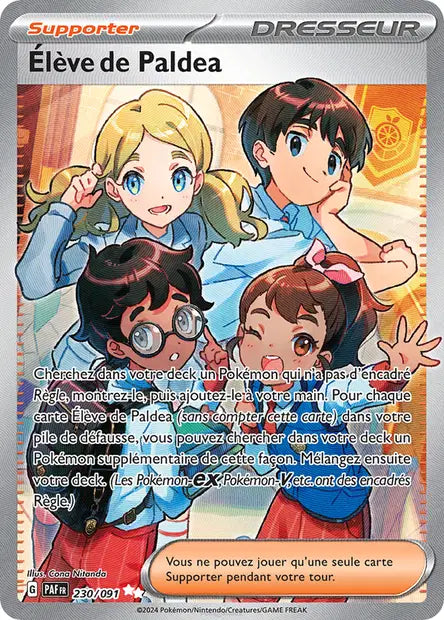 Élève de Paldea 230/091 - visuel Pokécardex de référence