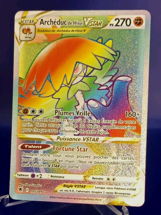 Pokemon Archeduc  Vstar 195/189 - Secrete -  FR NM