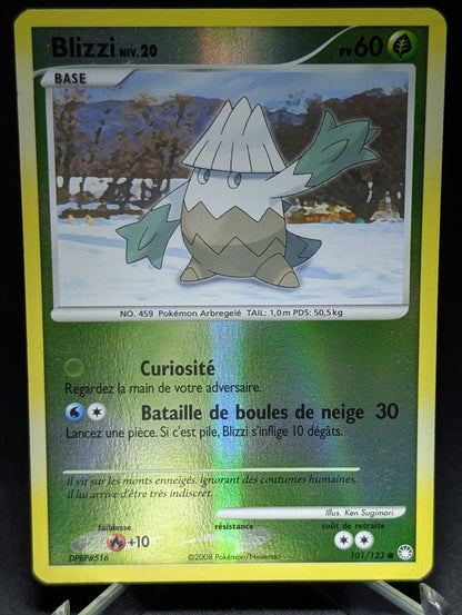 Pokemon  Blizzi 101/123 -Reverse Holo -FR Excl
