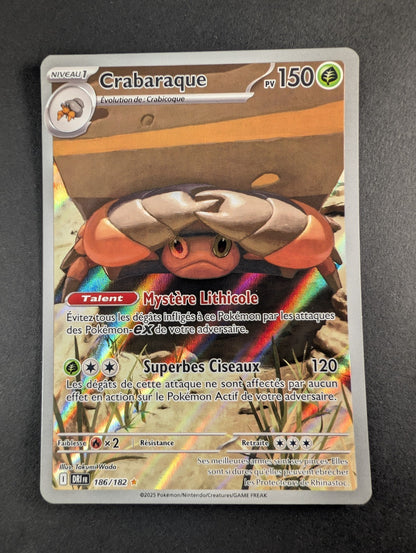 Pokemon Crabaraque 186/182  -  AR-FR NM