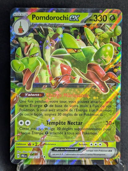 Pokemon Pomdorochi Ex 011/131 -Double Rare -FR NM