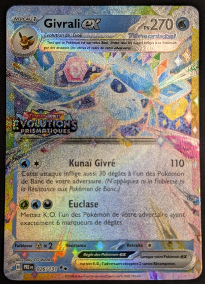 Pokemon Givrali ex  26/131 026/131 -PROMO-FR NM