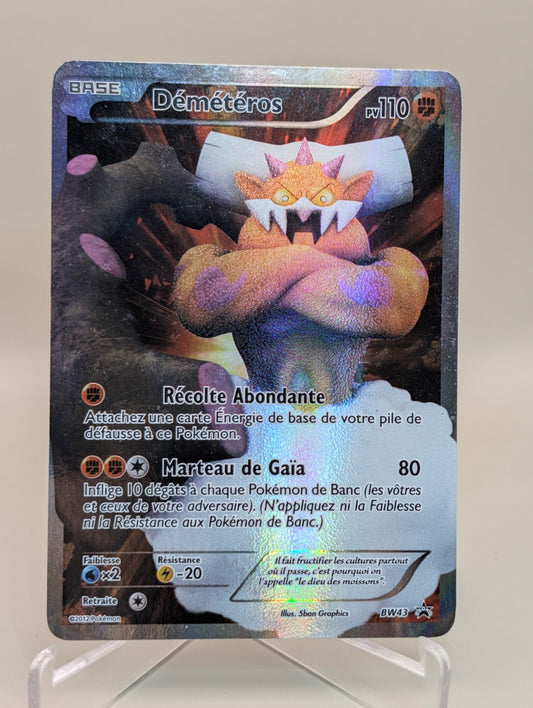 Pokemon Déméteros 195/182 BW43 Promo Black Star  -Full Art-FR GD
