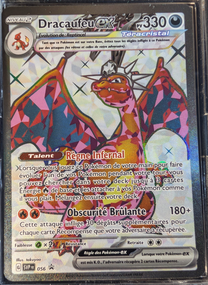 Pokemon DRACAUFEU 56  056  EX  -Full Art - FR NEUF
