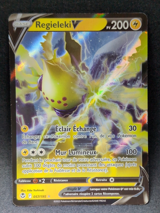 Pokemon Regieleki V 057/195  - Ultra Rare  -FR NM