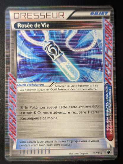 Pokemon Rosée de vie 107/116 Objet    -Ultra Rare -FR Good
