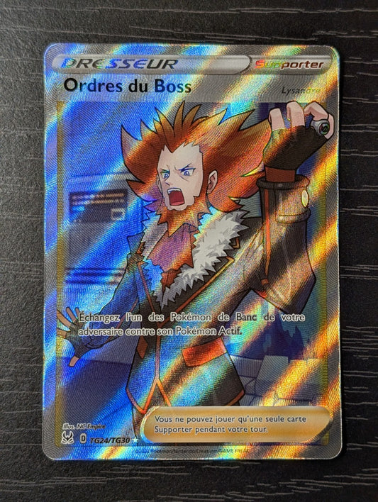 Pokemon Ordre du Boss TG24/TG30 -AR -Fr NM
