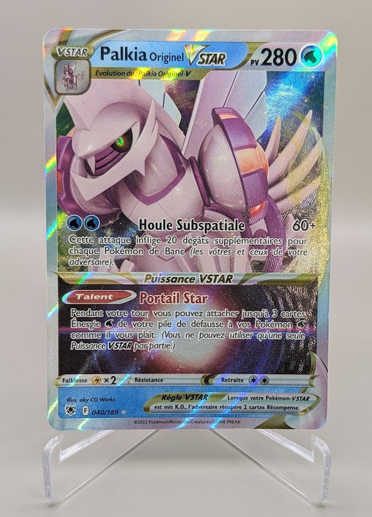Pokemon Palkia Originel VSTAR 040/189 - Ultra Rare -FR NM