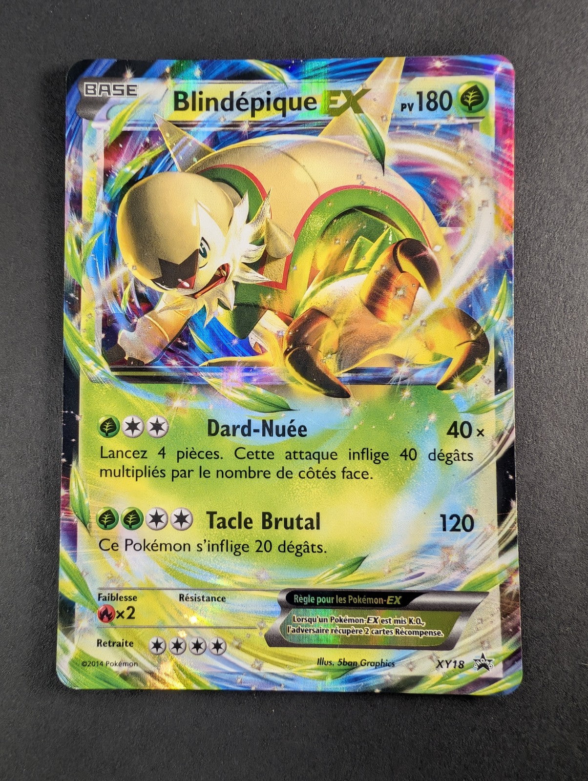 Pokemon Blindépique XY 18 EX- Promos -FR TB