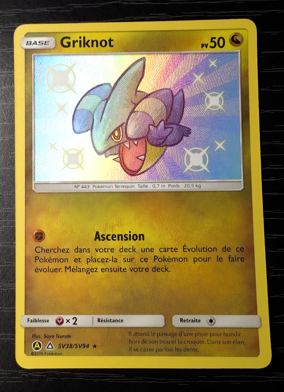 Pokemon Griknot SV38/SV94 Shiny - FR