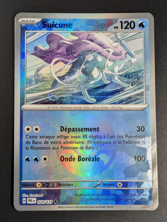 Pokemon Suicune 024/131 -REVERSE POKEBALL-FR NM