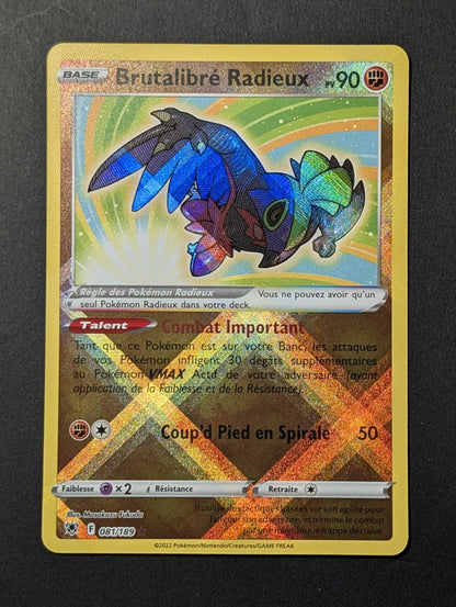 Pokemon Brutalibre Radieux 081/189  -Ultra-Rare -FR NM