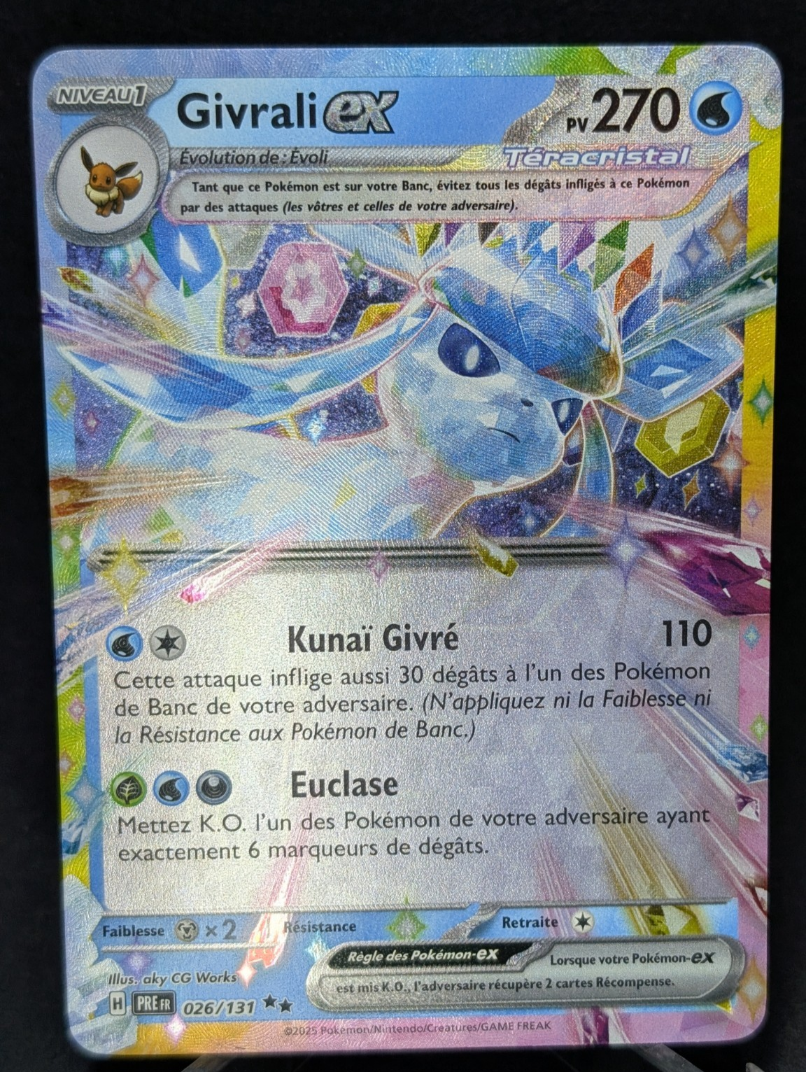 Pokemon Givrali Ex 026/31 - Double Rare -FR NM