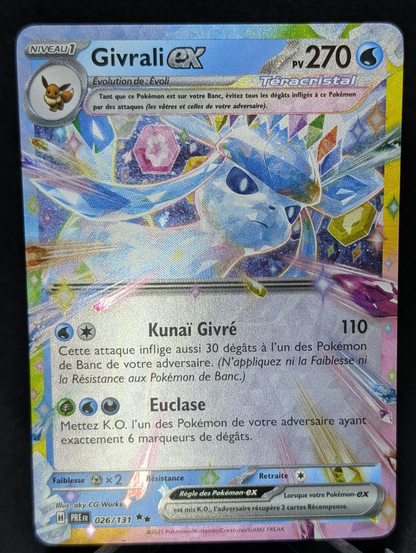 Pokemon Givrali Ex 026/31 - Double Rare -FR NM