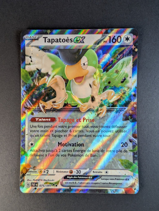 Pokemon Tapatoes ex 075/091  - Double Rare - FR NM