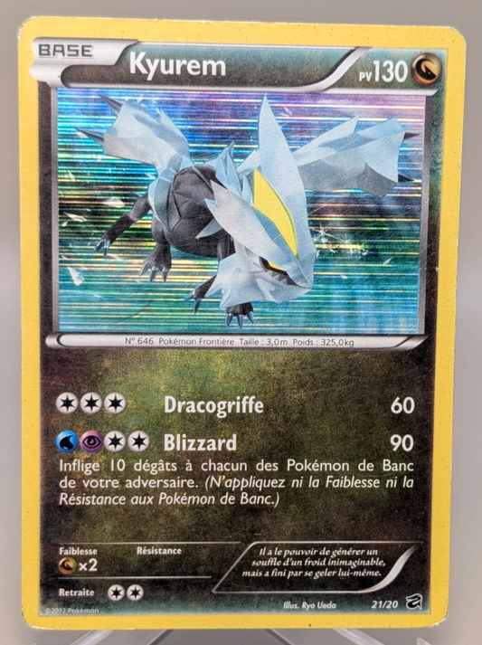 Pokemon Kyurem 021/20 PROMO Coffre des Dragons EX - Holo - FR GOOD