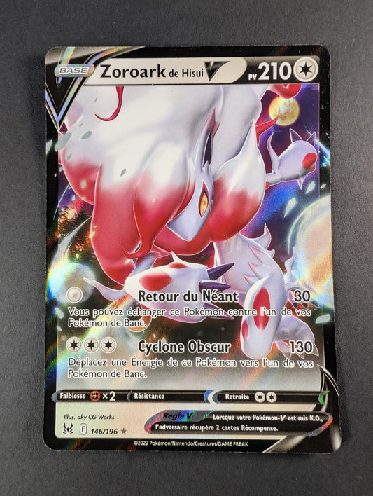 Pokemon Zoroark de Hisui-V 146/196 - Ultra rare -FR NM