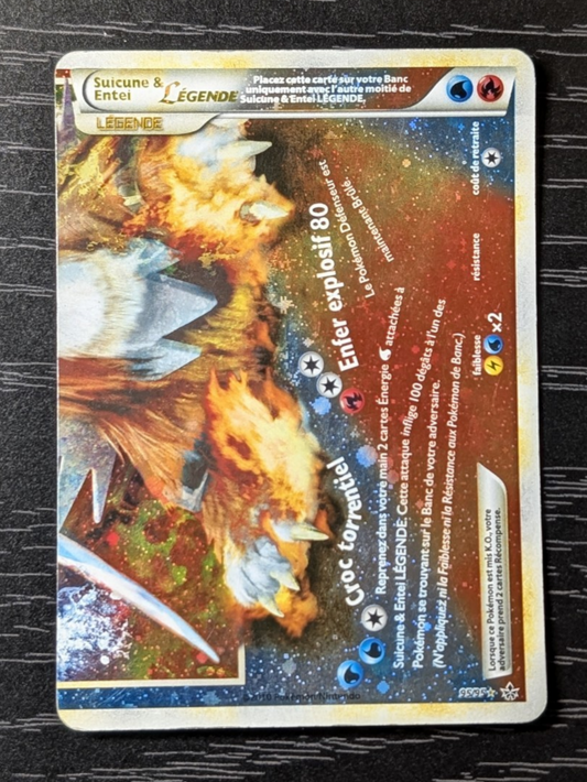 PokemoSuicune et  Entei Légende 95/95  095/095 FR Good