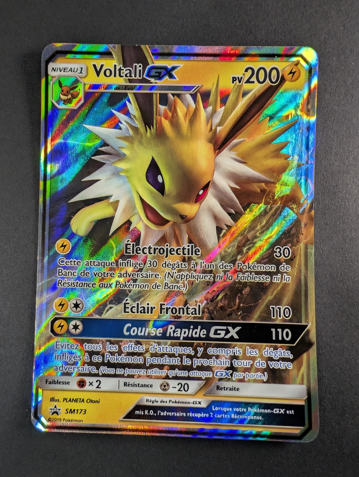 Pokemon Voltali GX SM 173   - Promos-FR NM