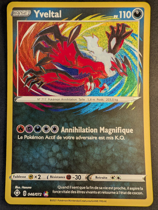 Pokemon Yveltal Magnifique 46/72 - Ultra-rare -FR NM