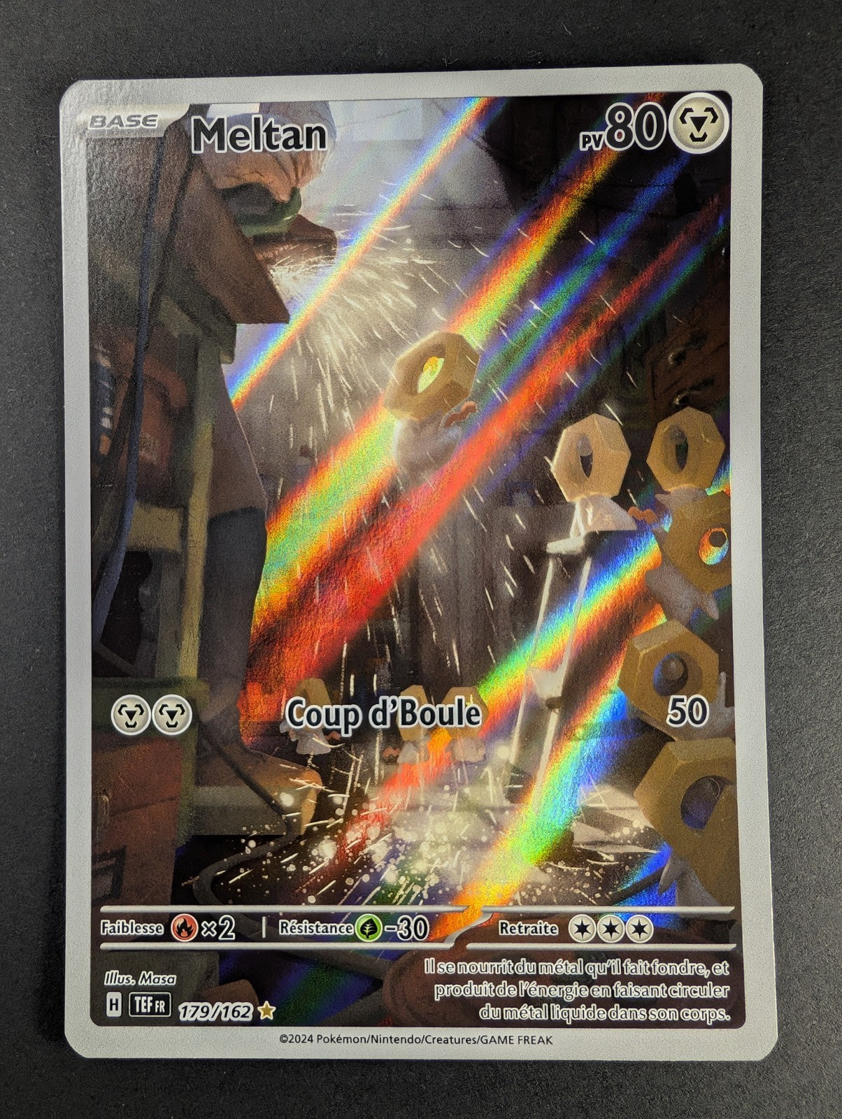 Pokemon MELTAN 179/162- Holo Secrète -   FR NEUF