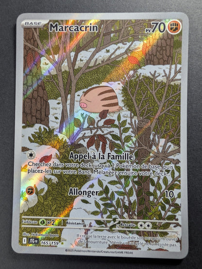 Pokemon Marcacrin 165/159  -AR-FR NM