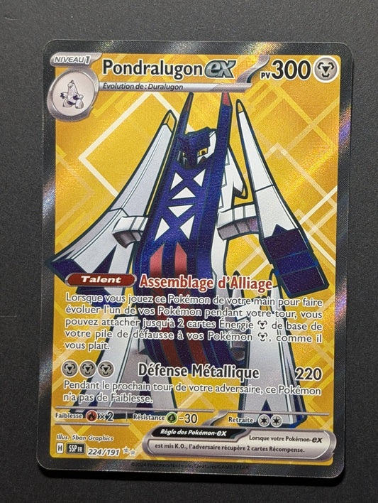 Pokemon Pondralugon ex 224/191  - Ultra Rare  - FR NM
