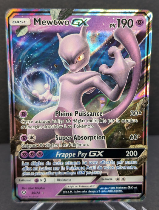 Pokemon MewTwo GX 039/73-Ultra Rare- FR NM