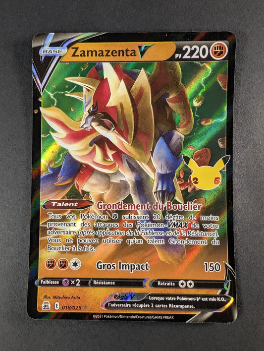 Pokemon Zamazenta V 18/25 - Ultra-rare -FR NM