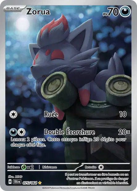Zorua 075/064 - visuel Pokécardex de référence
