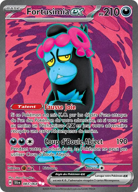 Fortusimia ex 083/064 - visuel Pokécardex de référence