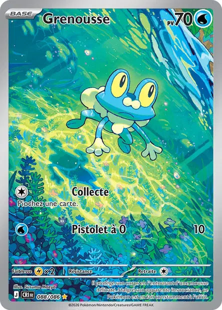Grenousse 088/086 - visuel Pokécardex de référence