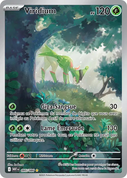 Viridium 095/086 - visuel Pokécardex de référence