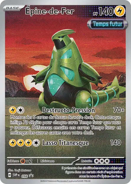 Épine-de-Fer 098 - visuel Pokécardex de référence
