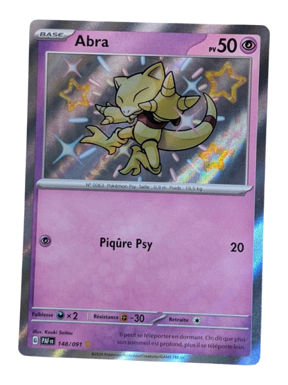 Pokemon  Abra 148/91 - SHINY-FR NM
