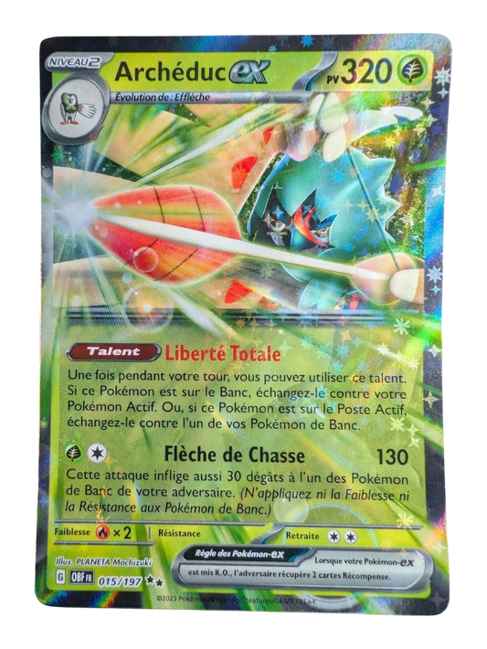 Pokemon Archeduc ex 015/197 -double Rare -FR NM