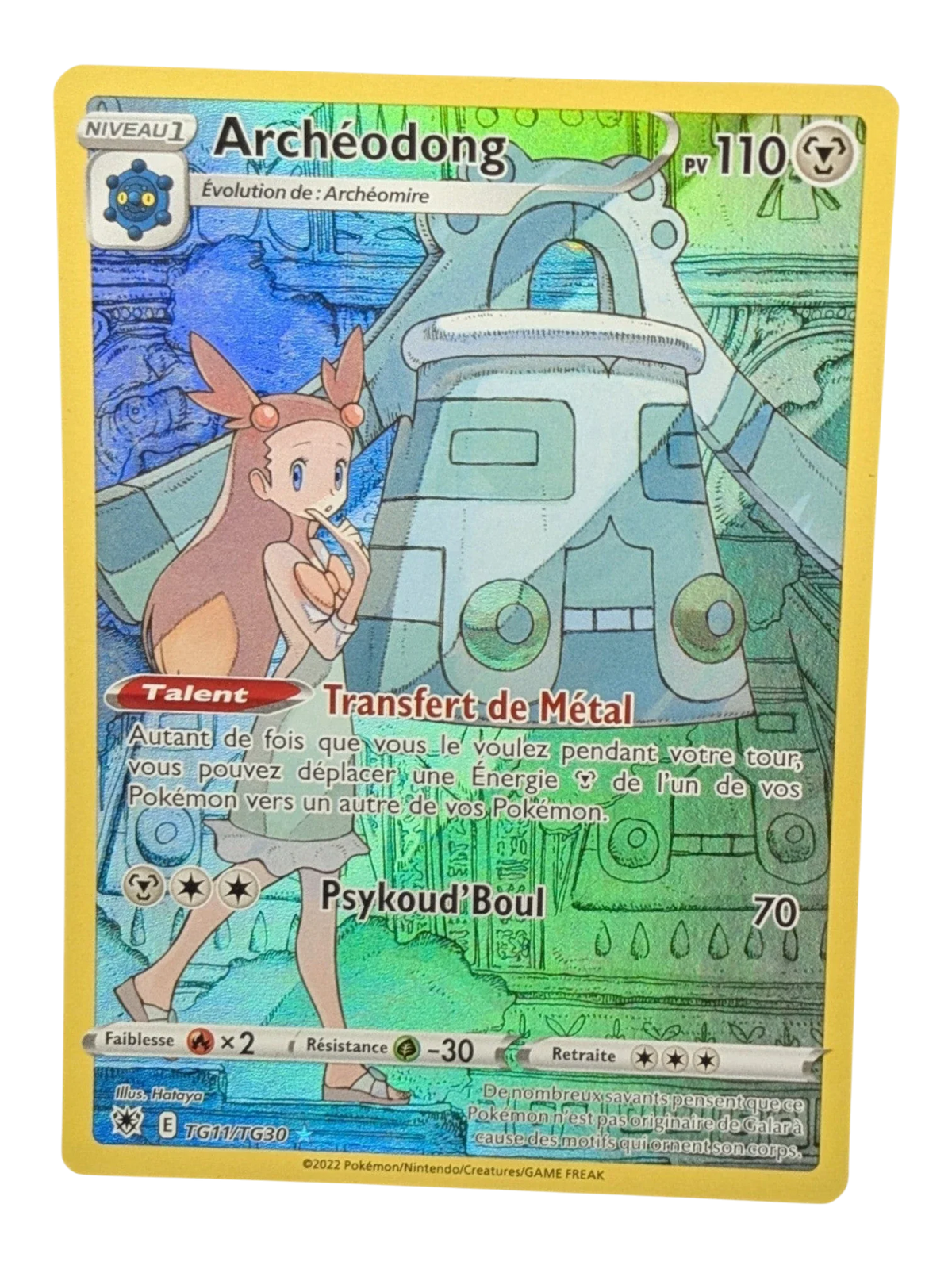 Pokemon Archéodong TG11   - Secrete -FR NM