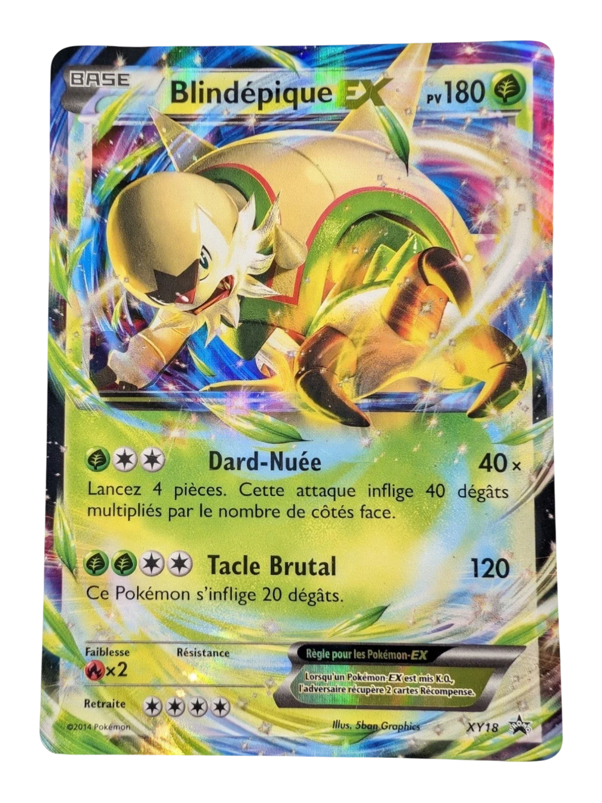 Pokemon Blindépique XY 18 EX- Promos -FR TB