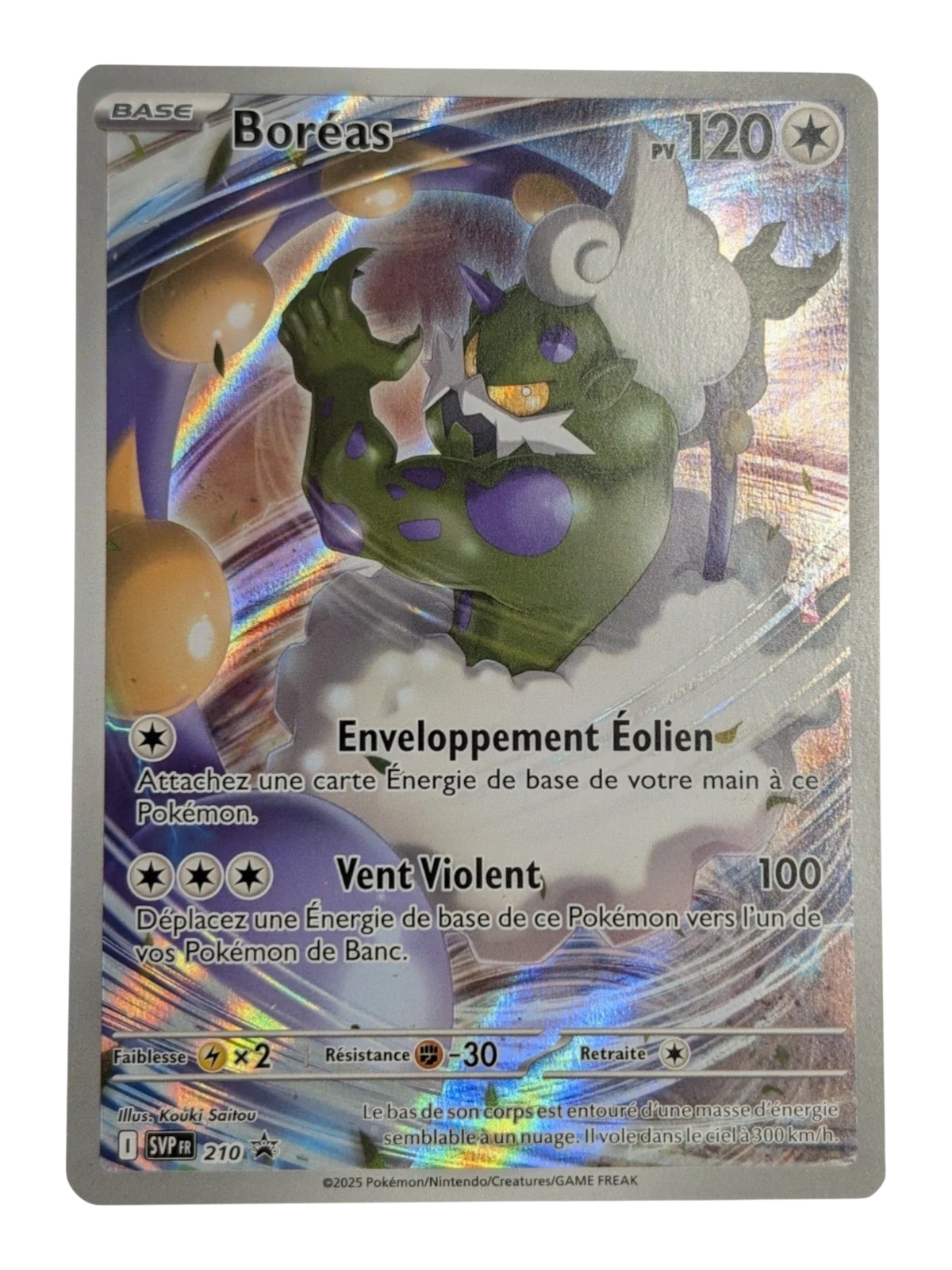 Pokemon Boréas 210/220 PROMO -FR NM