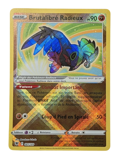 Pokemon Brutalibre Radieux 081/189  -Ultra-Rare -FR NM