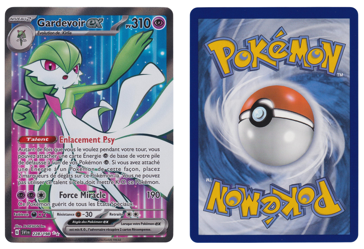 Gardevoir ex 228/198 - 175 - recto et verso