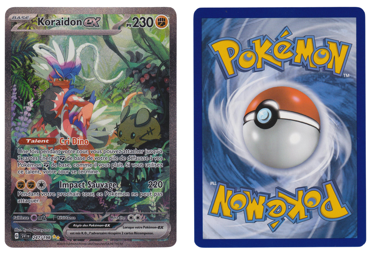 Koraidon ex 247/198 - 003 - recto et verso