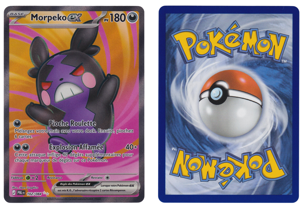 Morpeko-ex 102/084 - 132 - recto et verso