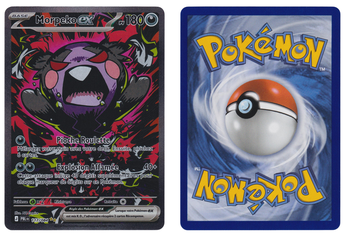 Morpeko-ex 117/084 - 130 - recto et verso